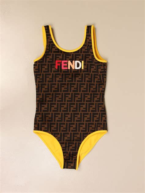 fendi bebe|fendi toddler swimsuit.